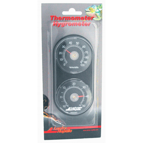Analoges Thermometer-Hygrometer - Lucky Reptile